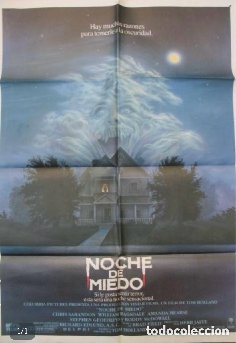 Cine: CARTEL DE CINE. NOCHE DE MIEDO