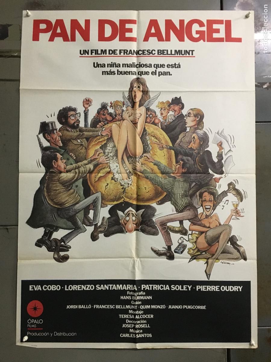 Cinema: ODC C182 PAN DE ANGEL FRANCESC BELLMUNT EVA COBO KIM POSTER ORIGINAL 70X100 ESTRENO