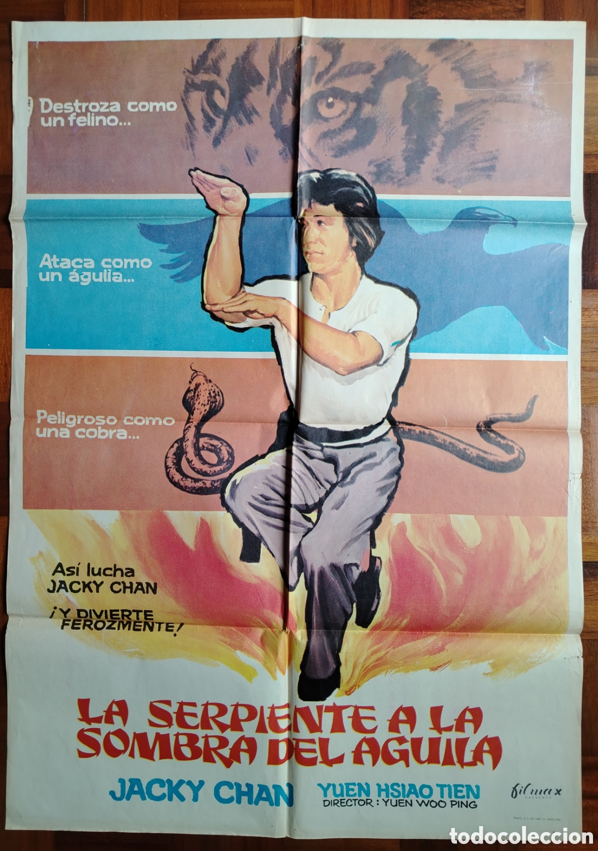 Cine: Poster pelicula La Serpiente a la sombra del Aguila