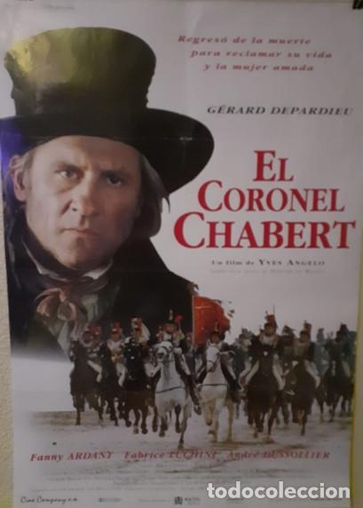 Cine: Cartel de Cine Original El Coronel Chabert (1994) G&eacute;rard Depardieu 98x68 cm