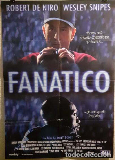 Cine: Cartel de Cine Original: Fan&aacute;tico (1996) - Colecci&oacute;n Particular