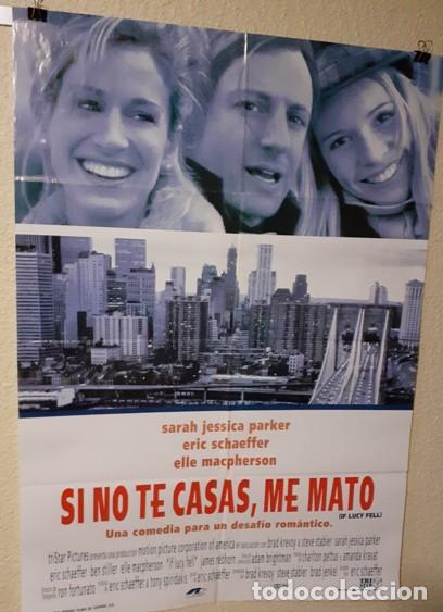 Cine: Cartel de Cine Original: Si no te casas, me mato (1996) - Colecci&oacute;n Particular