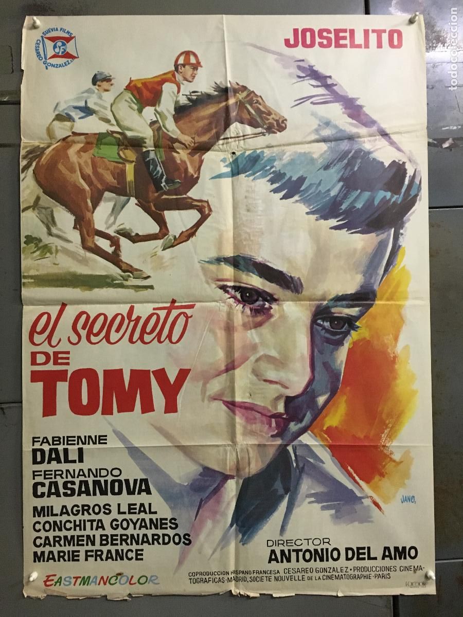 Cine: ODC C270 EL SECRETO DE TOMMY JOSELITO JANO POSTER ORIGINAL 70X100 ESTRENO