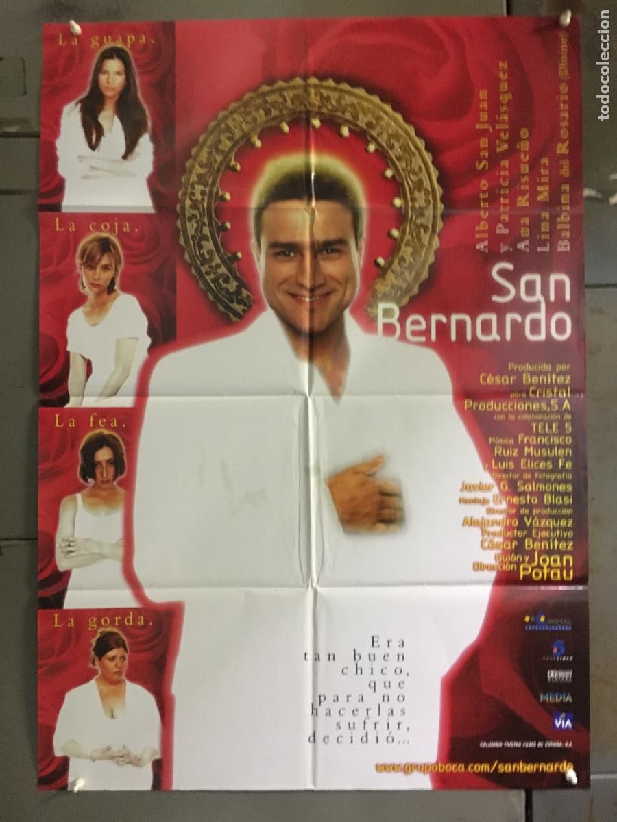 Cine: ODC C277 SAN BERNARDO ALBERTO SAN JUAN POSTER ORIGINAL 70X100 ESTRENO