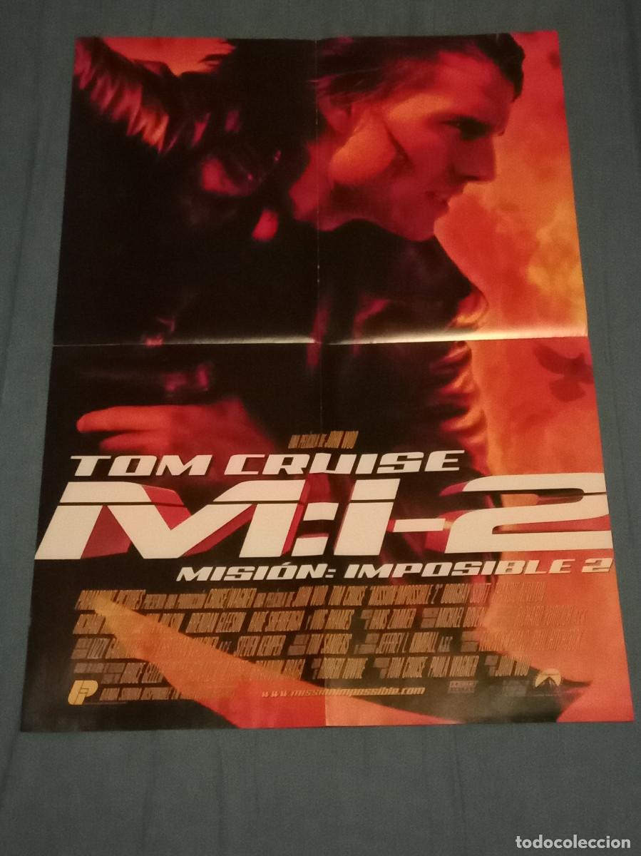 Cine: Cartel Doble Cara - Cara: 1: Misi&oacute;n Imposible, 2 / Cara, 2: El Patriota - Medidas: 58cmt X 41cmt.