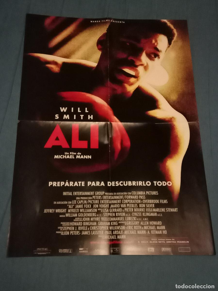 Cine: Cartel Doble Cara-Cara: 1: Ali / Cara: 2: Star Wars (El Ataque de los Clones-Medidas: 58cmt X 41cmt.