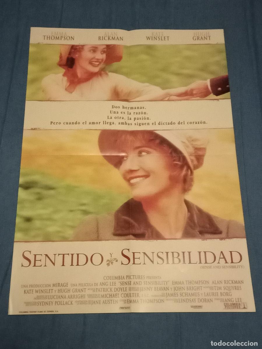 Cine: Cartel Doble Cara - Cara: 1: Sentido y Sensibilidad / Cara, 2: Braveheart - Medidas: 58cmt X 41cmt