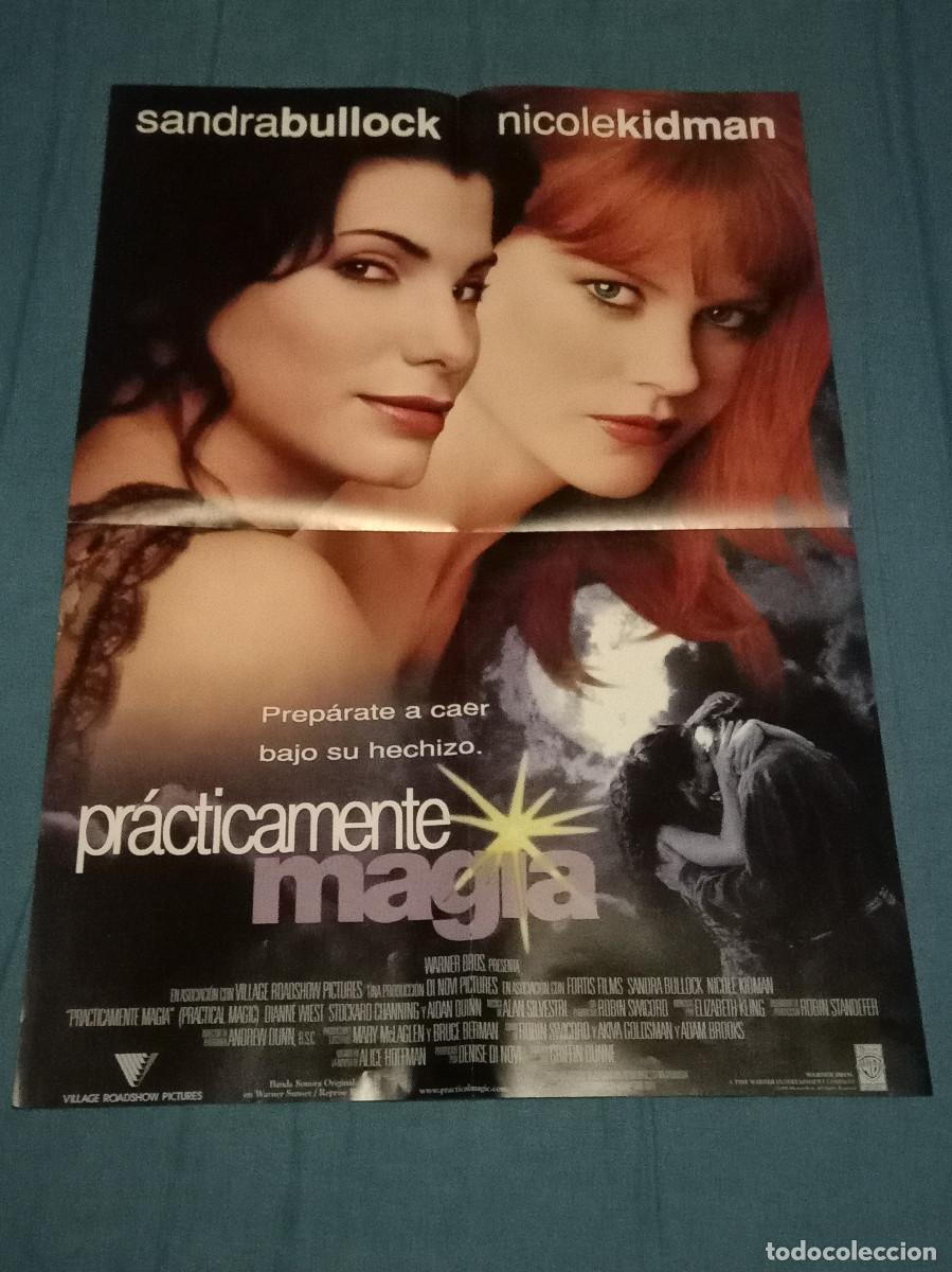 Cine: Cartel Doble Cara-Cara: 1: Pr&aacute;cticamente Magia/Cara: 2: M&aacute;s All&aacute; de los Sue&ntilde;os-Medidas: 58cm X 41cm