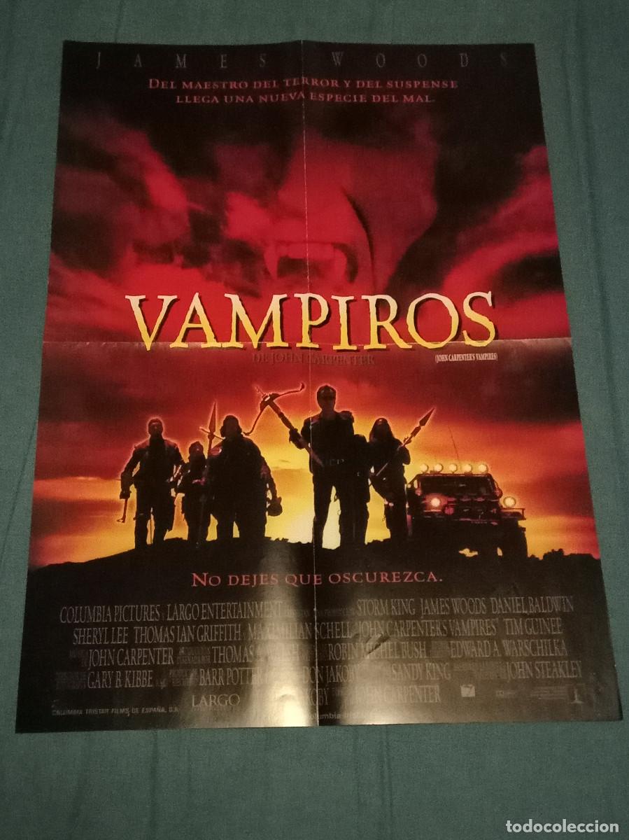 Cine: Cartel Doble Cara - Cara: 1: Vampiros / Cara: 2: The Mummy (La Momia) - Medidas: 58cmt X 41cmt