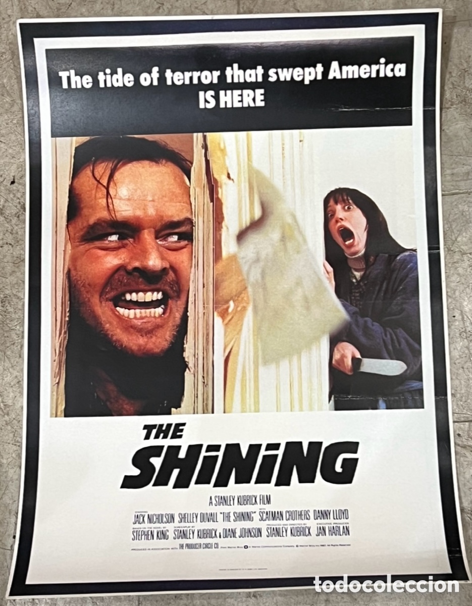 Cine: Cartel de Pel&iacute;cula. &ldquo;The Shining&rdquo;. Stanley Kubrick. 1980.