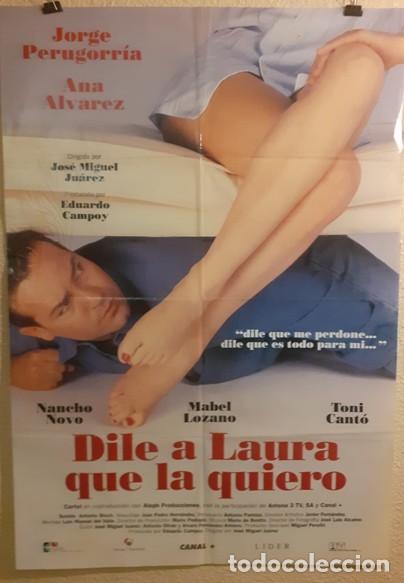 Cine: Cartel Cine Original Dile a Laura que la quiero (1995) - Colecci&oacute;n Particular