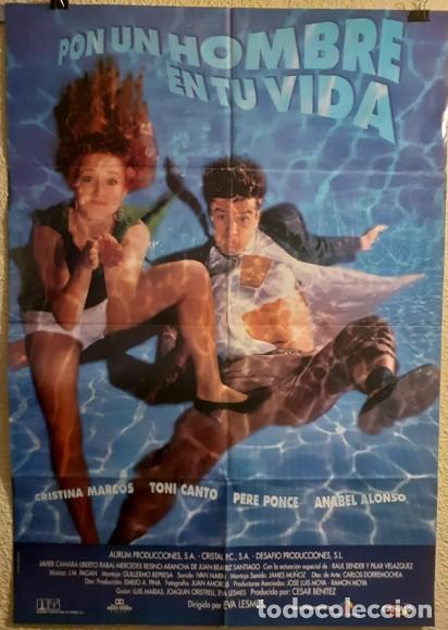 Cine: Cartel Cine Original Pon un hombre en tu vida (1996) - Colecci&oacute;n Particular