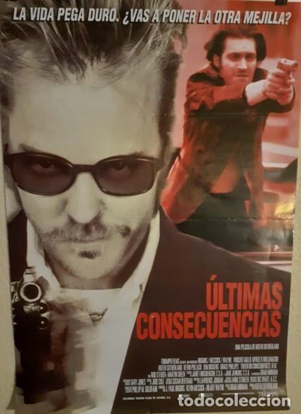 Cine: Cartel Cine Original &Uacute;ltimas consecuencias (1998) - Colecci&oacute;n Particular