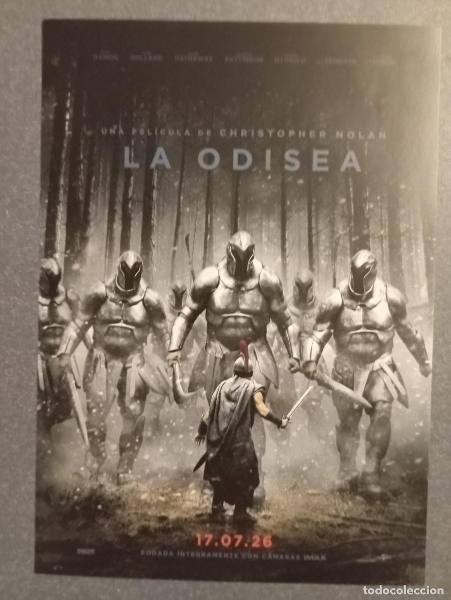 Cine: 1 POSTER DE ** LA ODISEA **. 29 x 21 CMS.2026