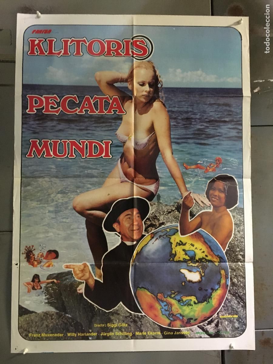 Cine: ODC C415 KLITORIS PECATA MUNDI SEXY EROTICO POSTER ORIGINAL 70X100 ESTRENO