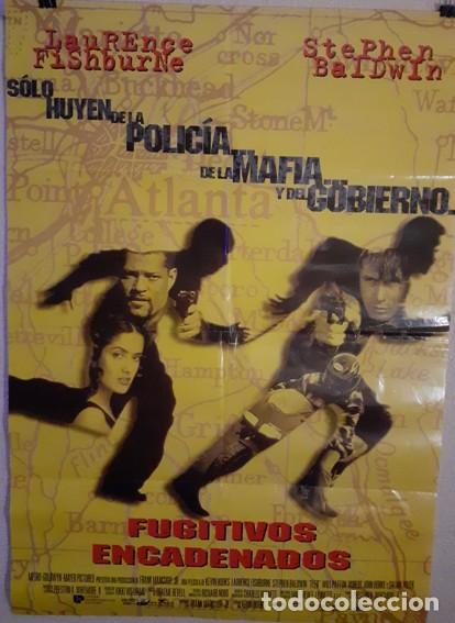 Cine: Cartel de cine original (Colecci&oacute;n particular): Fugitivos encadenados (1996) - 98x68 cm