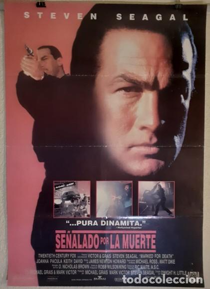 Cine: Cartel de cine original (Colecci&oacute;n particular): Se&ntilde;alado por la muerte (1990) - 100x70 cm