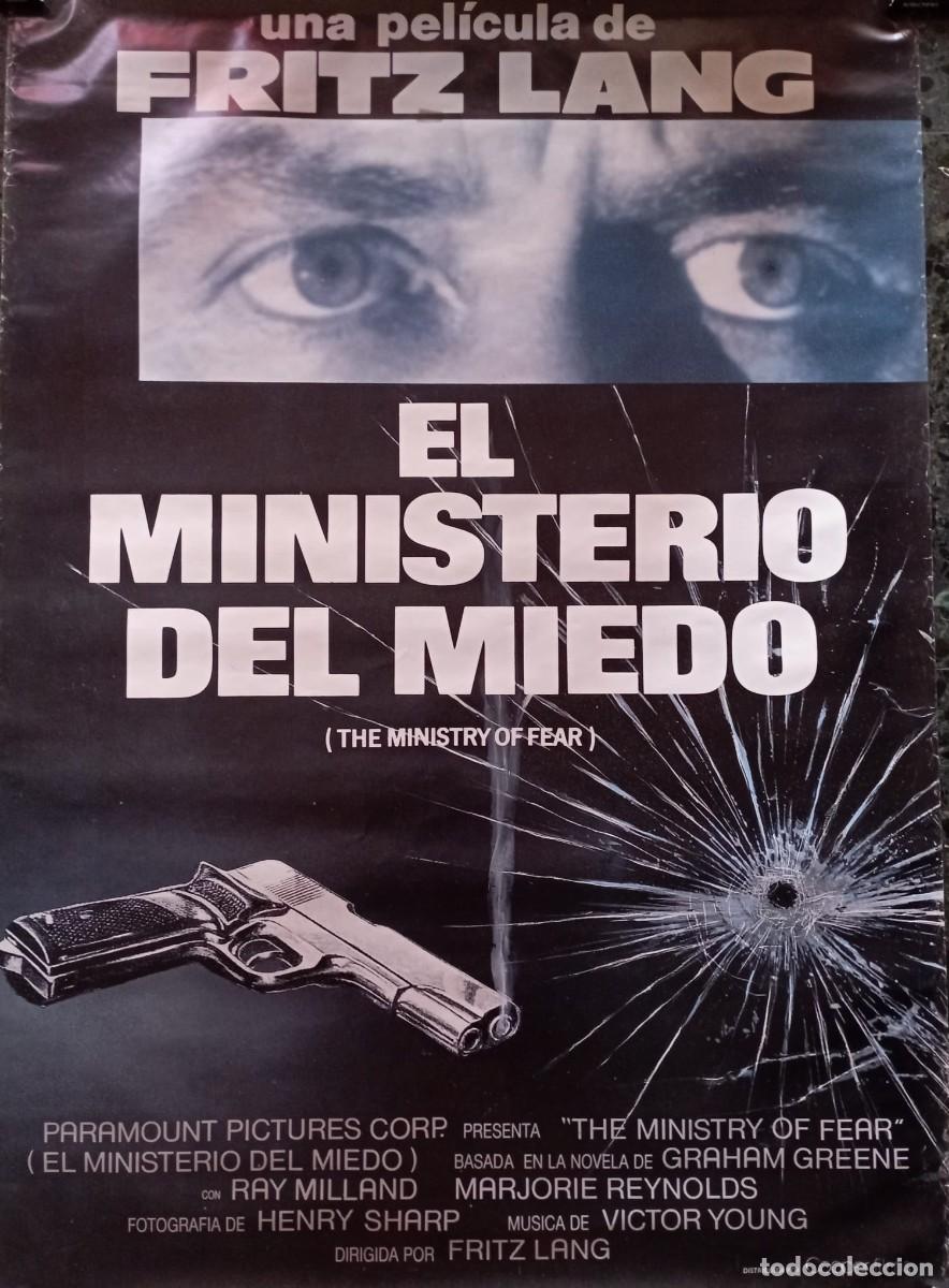 Cine: CARTEL &ldquo;El Ministerio del Miedo&rdquo;, Fritz Lang, 1944