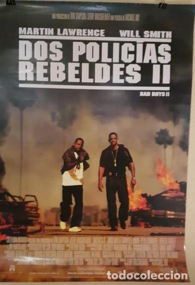 Cine: Cartel cine original (Colecci&oacute;n particular): Dos Polic&iacute;as Rebeldes II - Bad Boys II (2003)