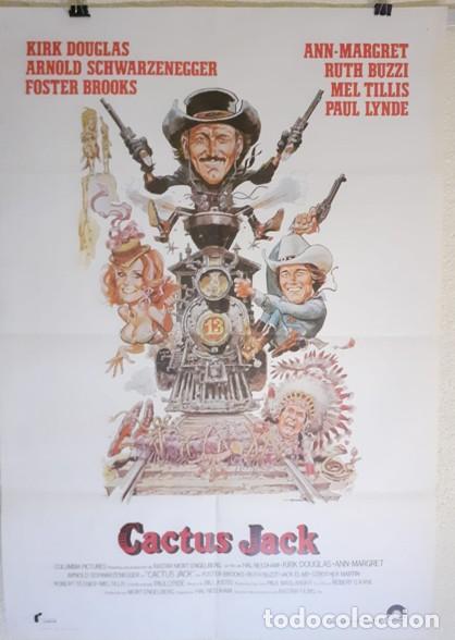 Cine: Cartel cine original (Colecci&oacute;n particular): Cactus Jack - The Villain (1979)