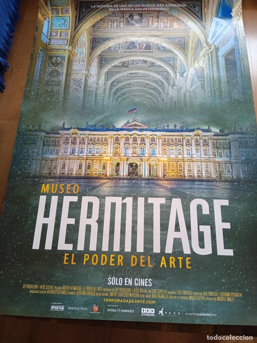 Cine: Museo Hermitage El poder del arte - Toni Servillo, Dir. Michele Mally - P&oacute;ster original Acontra 2019