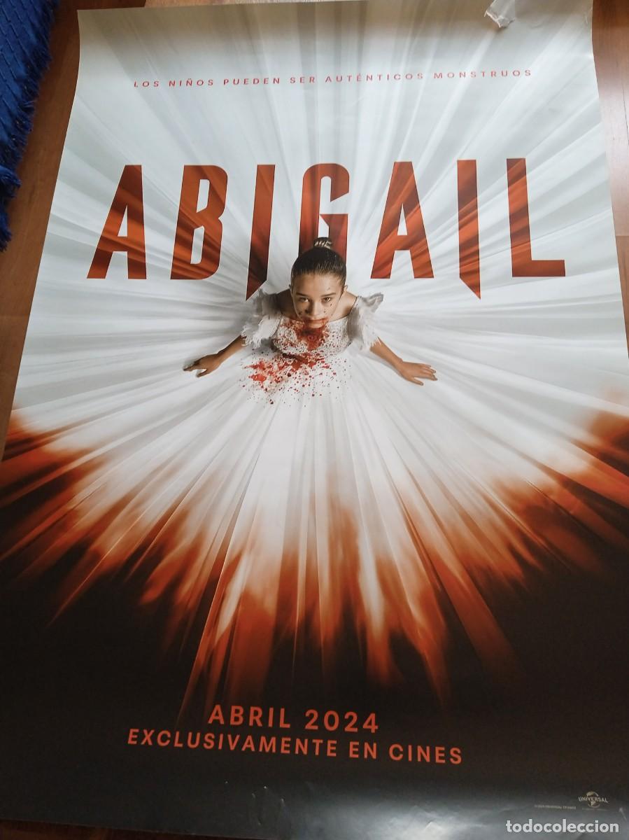 Cine: Abigail - Melissa Barrera, Dan Stevens, Alisha Weir - Poster original Universal 2024
