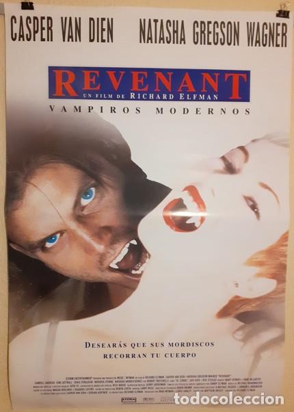 Cine: Cartel cine original (Colecci&oacute;n particular): Revenant - Vampiros Modernos (1998)