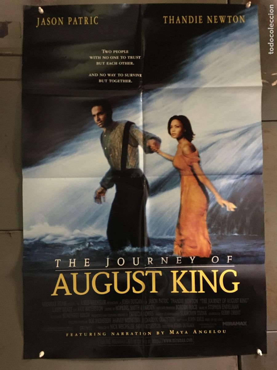Cinema: ODC C510 EL VIAJE DE AUGUST KING JASON PATRIC THANDIE NEWTON POSTER ORIGINAL AMERICANO 68x102