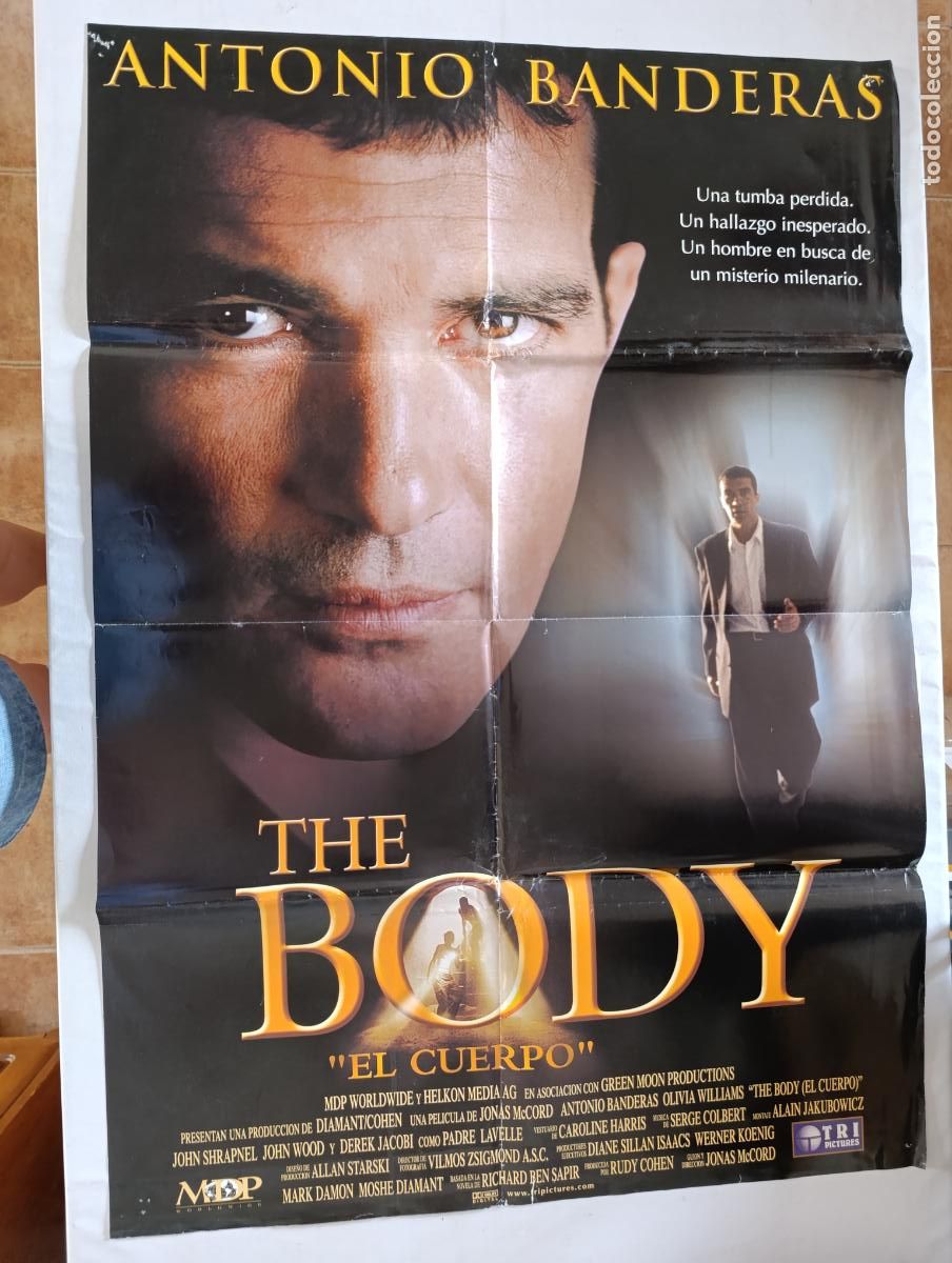 Cine: POSTER ORIGINAL THE BODY - 97 X 68 CM - ANTONIO BANDERAS (387)