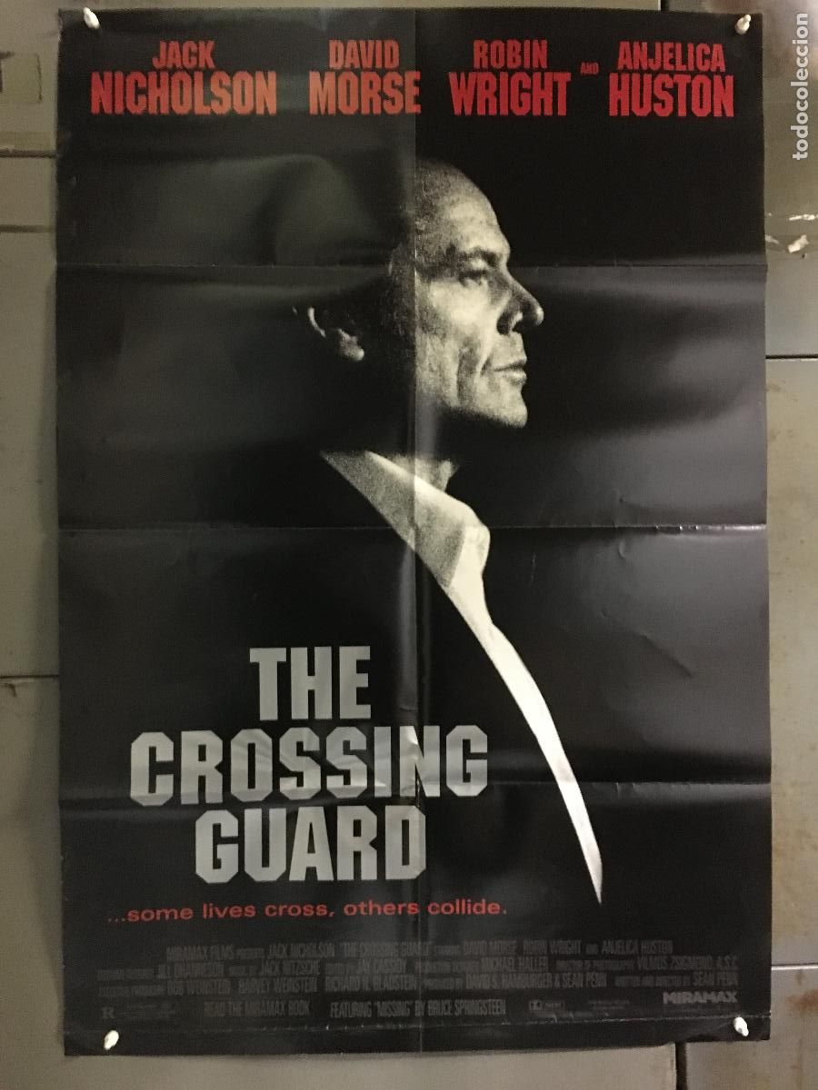 Cine: ODC C515 CRUZANDO LA OSCURIDAD SEAN PENN JACK NICHOLSON POSTER ORIGINAL AMERICANO 68x102