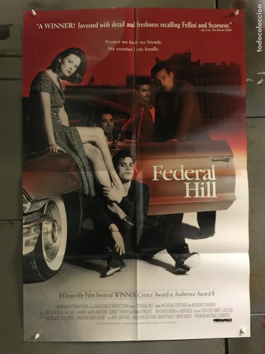 Cinema: ODC C519 FEDERAL HILL NICHOLAS TURTURRO LIBBY LANGDON POSTER ORIGINAL AMERICANO 68x102