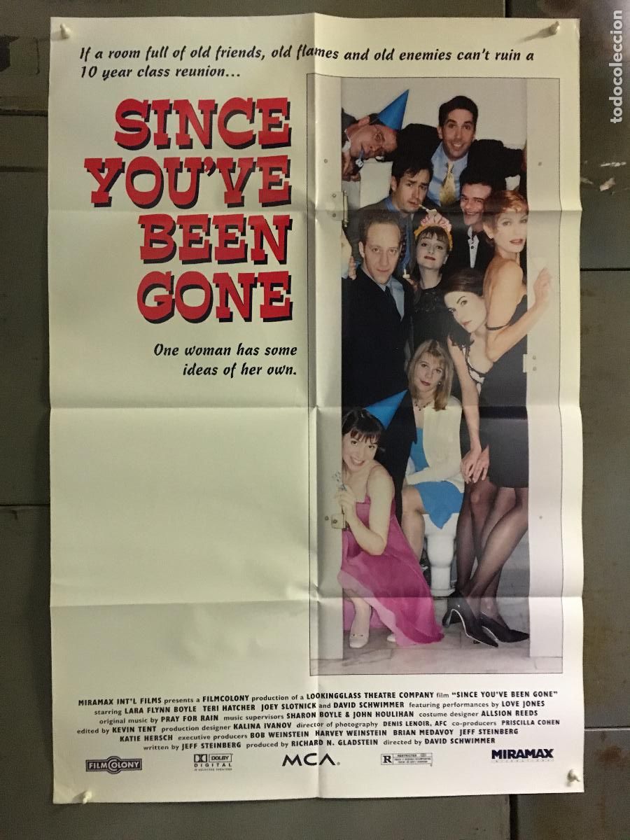 Cine: ODC C522 DESDE QUE OS FUISTEIS DAVID SCHWIMMER POSTER ORIGINAL AMERICANO 68x102 h1