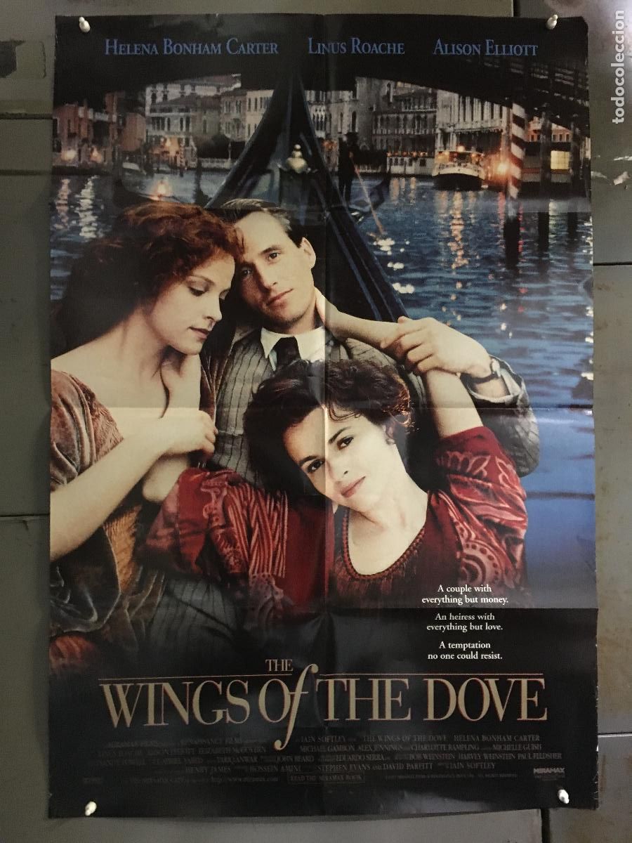 Cine: ODC C540 LAS ALAS DE LA PALOMA HELENA BONHAM CARTER POSTER ORIGINAL AMERICANO 68x102