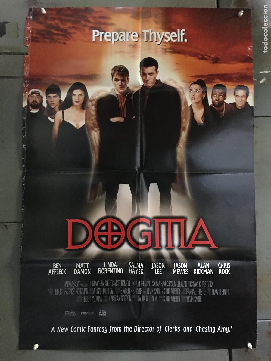Cine: ODC C548 DOGMA BEN AFFLECK SALMA HAYEK POSTER ORIGINAL AMERICANO 68x102