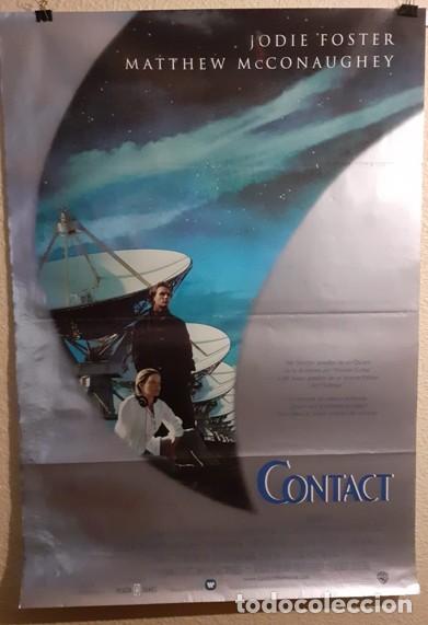 Cine: Contact (1997) Cartel Original Cine Jodie Foster Colecci&oacute;n Particular