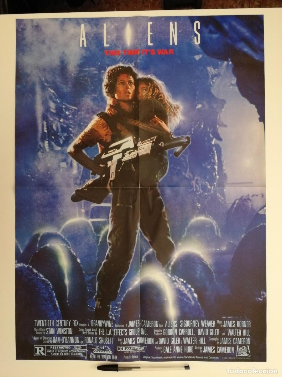 Cine: POSTER COLECCIONABLE -A2- ALIENS EL REGRESO - ALIEN - TERROR - CIENCIA FICCION