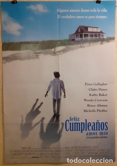 Cine: Feliz Cumplea&ntilde;os, Amor M&iacute;o (1996) - Cartel Original de Cine - Colecci&oacute;n Particular