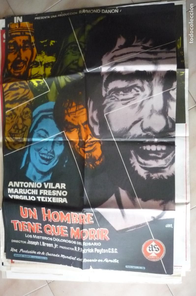 Cine: cartel cine 1 x 7o un hombre tiene que morir