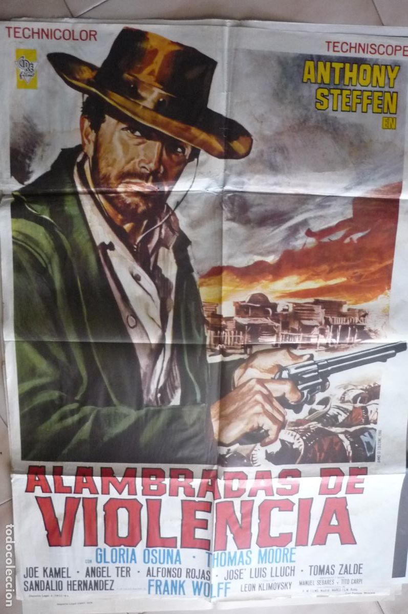 Cine: cartel cine 1x 7o alambradas de violencia