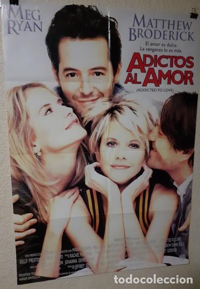 Cine: Adictos al Amor (1997) - Cartel Cine Original - Colecci&oacute;n Particular (Warner Bros)