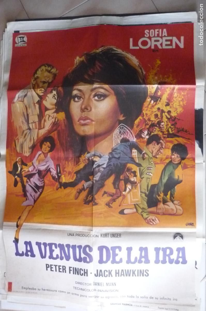 Cine: cartel cine 1 x 7o la venus de la ira