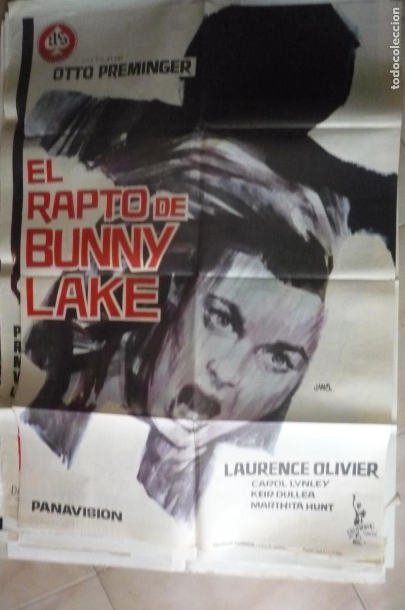 Cine: cartel cine 1 x 7o el rapto de bunny lake