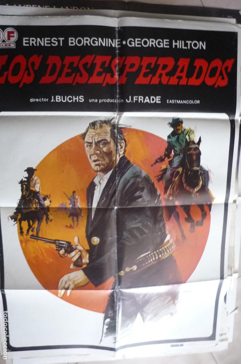 Cine: cartel cine 1 x 7o los desesperados