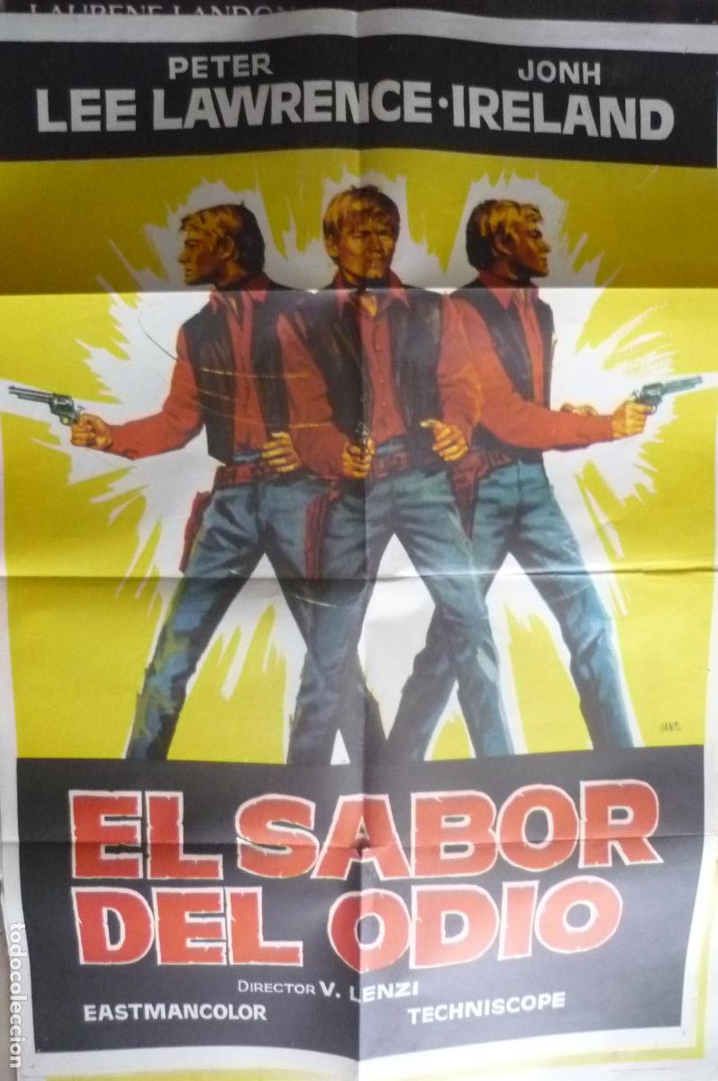 Cine: cartel cine 1 x 7o el sabor del odio