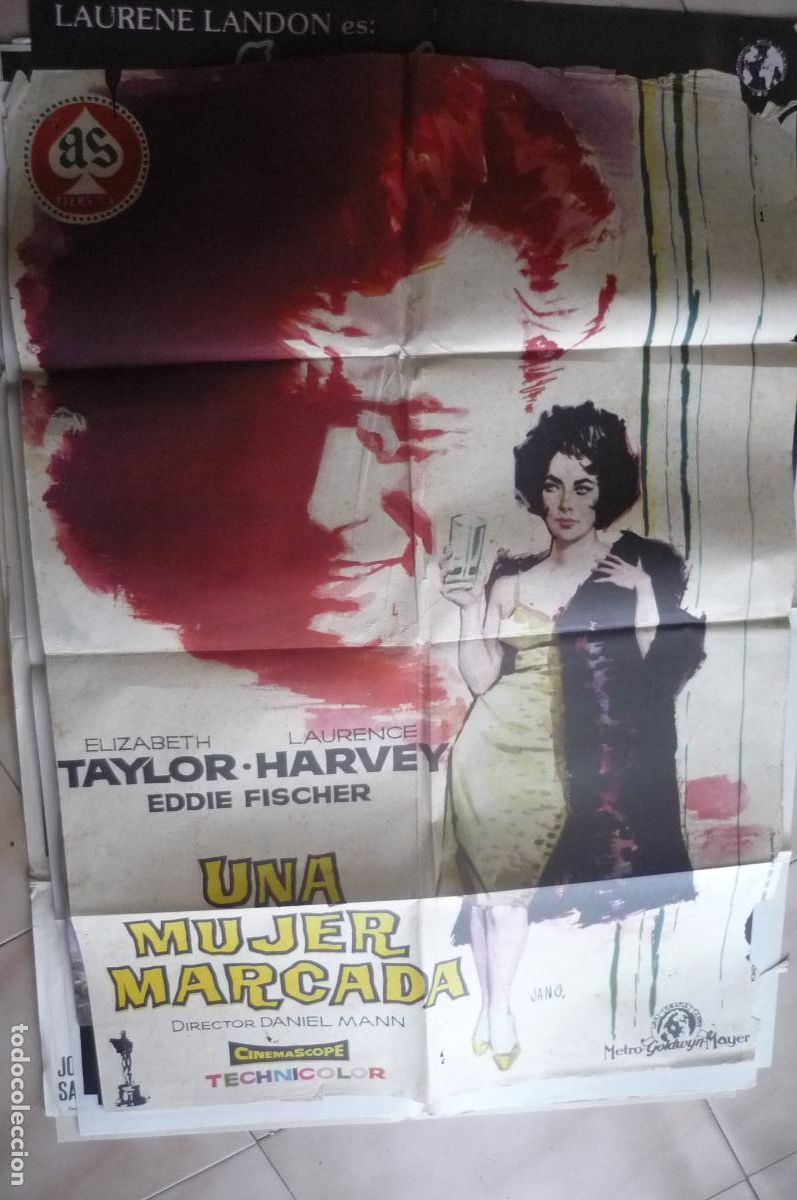 Cine: cartel cine 1 x 7o una mujer marcada