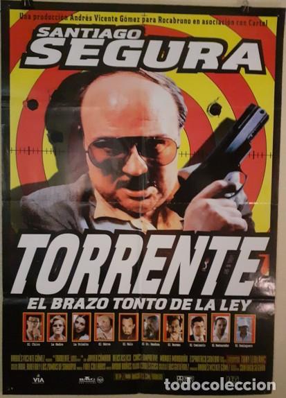 Cine: Cartel de cine original - Torrente, el brazo tonto de la ley (1998) - 70x100 cm