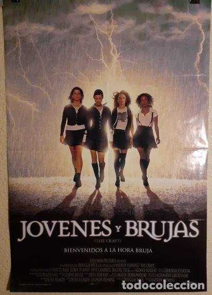 Cine: Cartel de Cine Original: J&Oacute;VENES Y BRUJAS (The Craft) - 1996 - Culto G&oacute;tico - Medidas: 98x68 cm