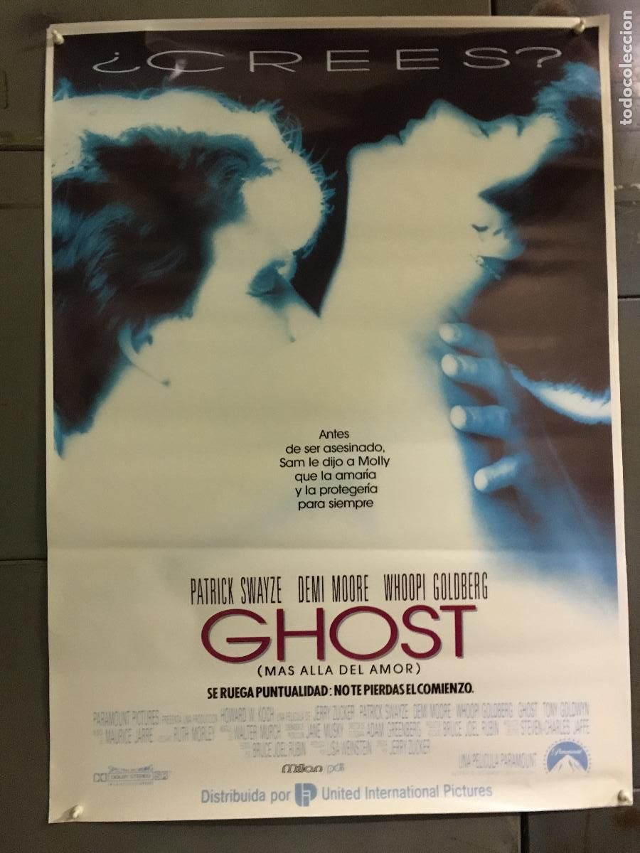 Cine: R0297 GHOST PATRICK SWAYZE DEMI MOORE POSTER 70X100 h5
