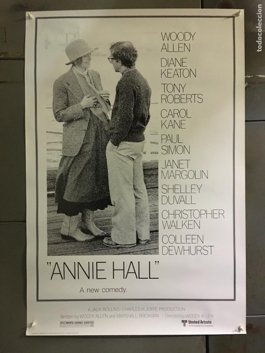 Cine: R0303 ANNIE HALL WOODY ALLEN DIANE KEATON POSTER 70X100 h6