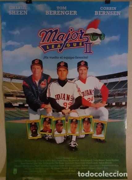 Cine: Cartel de cine original - MAJOR LEAGUE II (1994) - Charlie Sheen